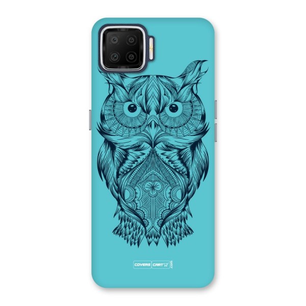 Designer Owl Back Case for Oppo F17