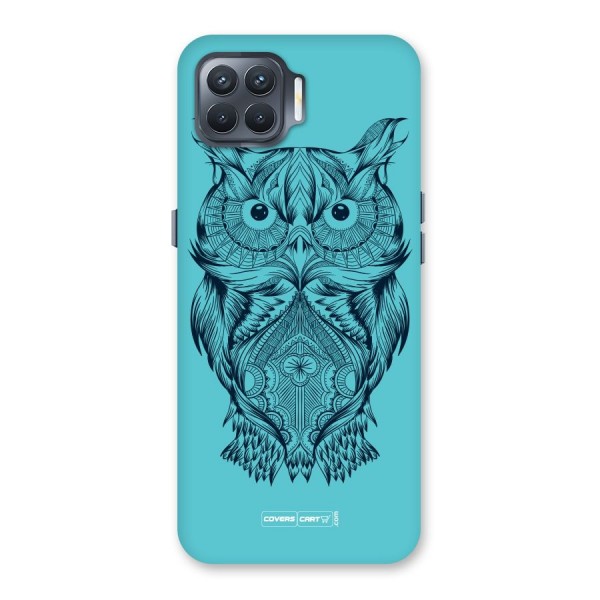 Designer Owl Back Case for Oppo F17 Pro