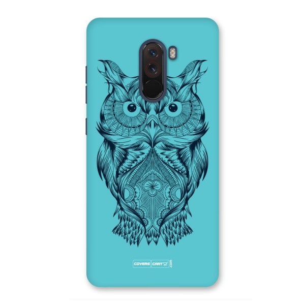 Designer Owl Back Case for Poco F1