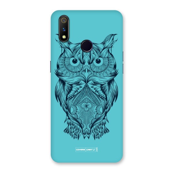 Designer Owl Back Case for Realme 3 Pro