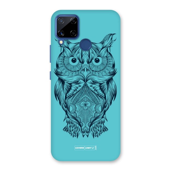 Designer Owl Back Case for Realme C12