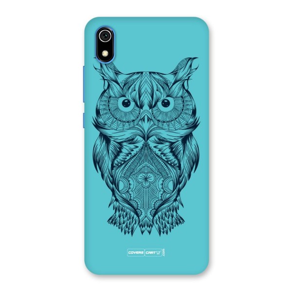 Designer Owl Back Case for Redmi 7A