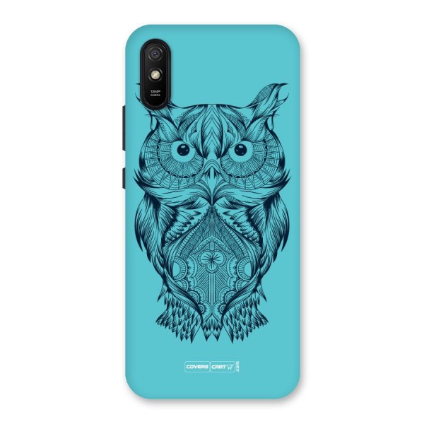 Designer Owl Back Case for Redmi 9i