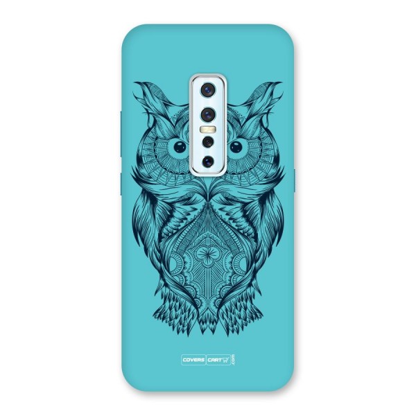 Designer Owl Back Case for Vivo V17 Pro