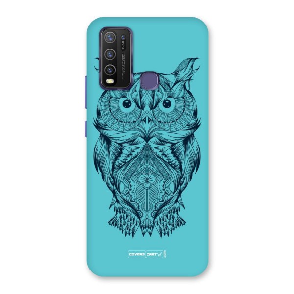 Designer Owl Back Case for Vivo Y30