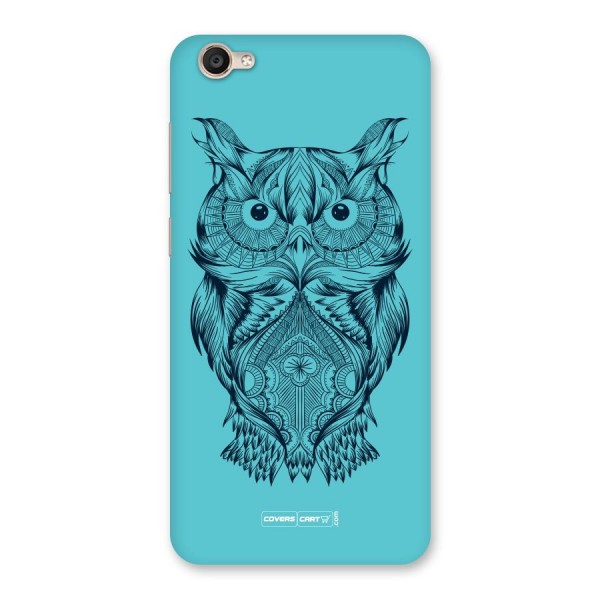 Designer Owl Back Case for Vivo Y55s