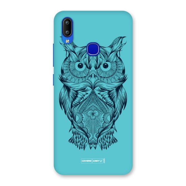 Designer Owl Back Case for Vivo Y91