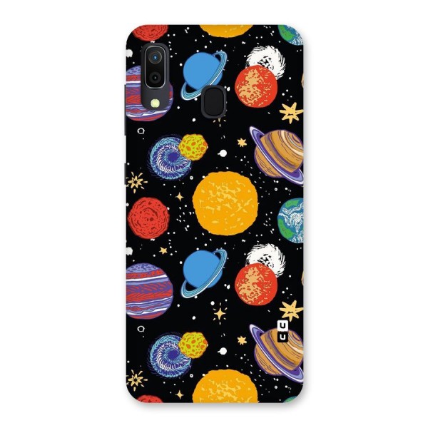 Designer Planets Back Case for Galaxy A20