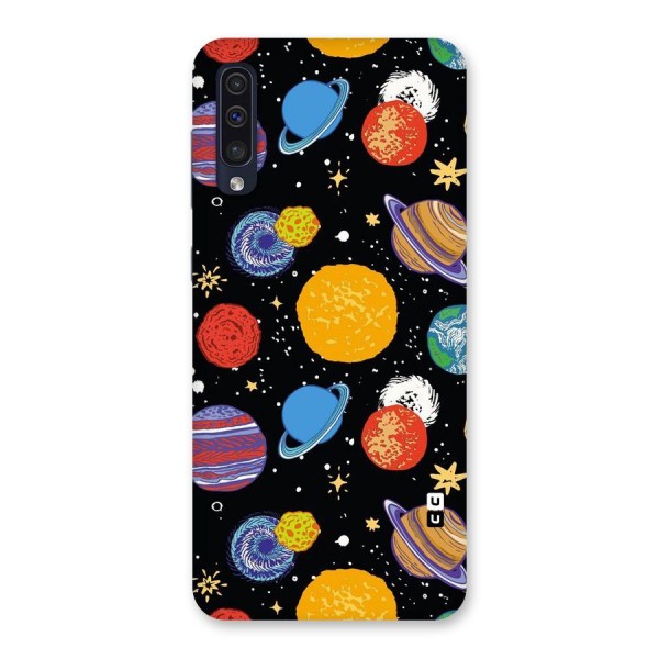 Designer Planets Back Case for Galaxy A50