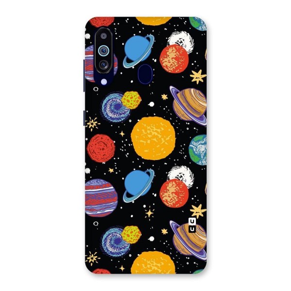 Designer Planets Back Case for Galaxy A60