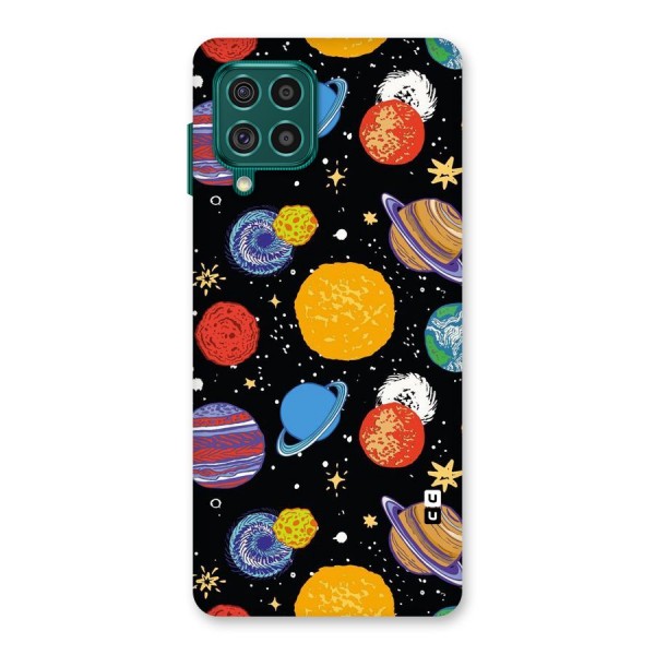 Designer Planets Back Case for Galaxy F62