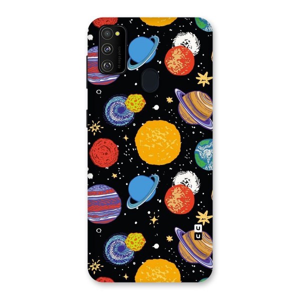 Designer Planets Back Case for Galaxy M21