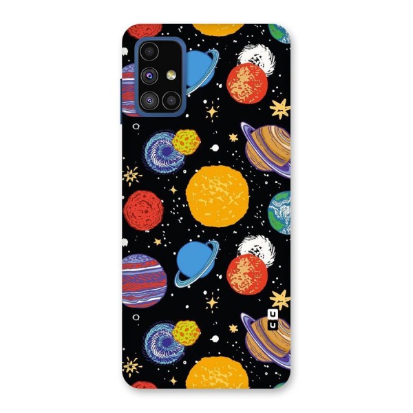 Designer Planets Back Case for Galaxy M51