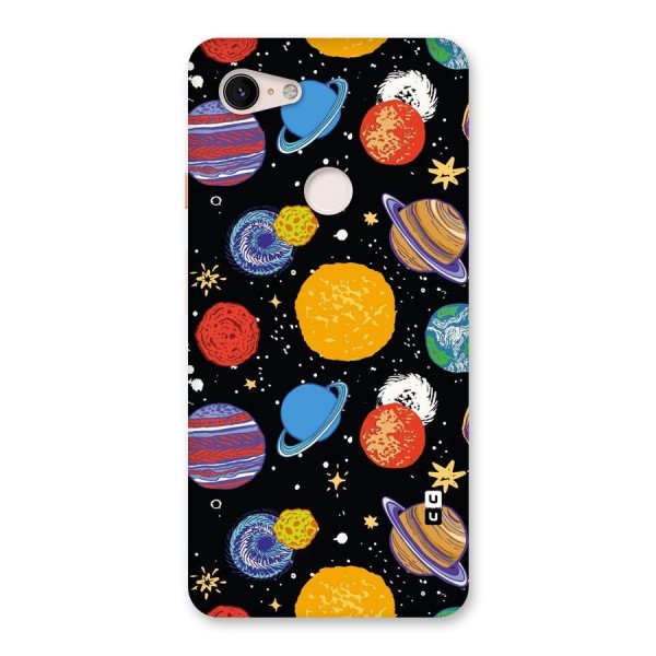 Designer Planets Back Case for Google Pixel 3 XL