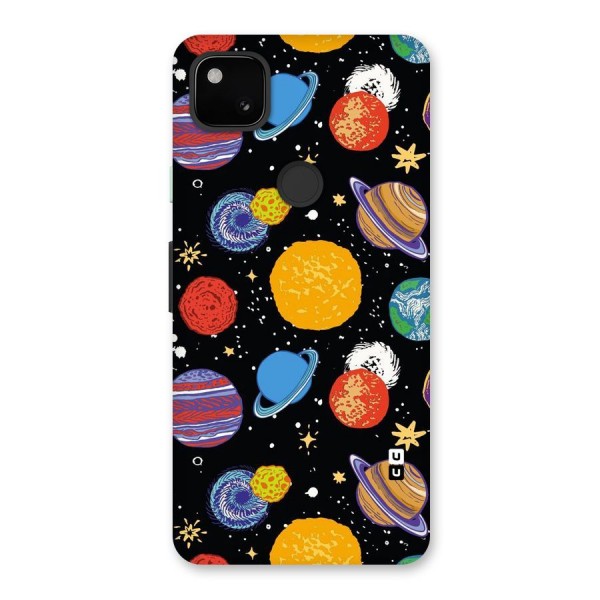 Designer Planets Back Case for Google Pixel 4a