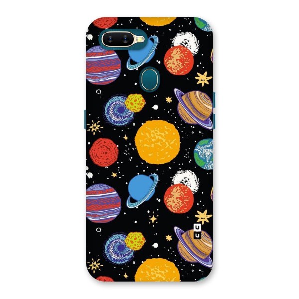 Designer Planets Back Case for Oppo A7