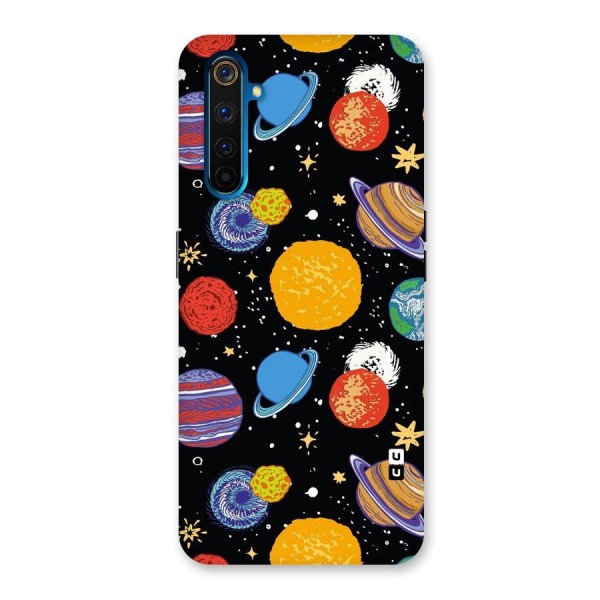 Designer Planets Back Case for Realme 6 Pro