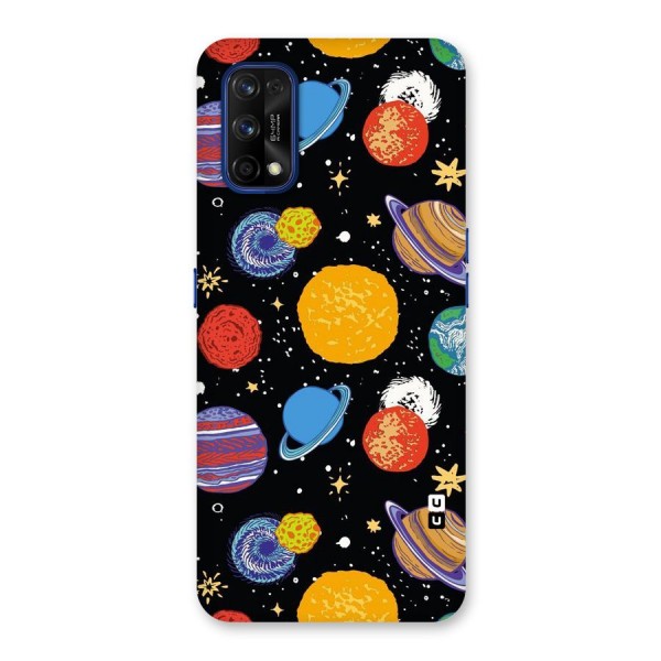 Designer Planets Back Case for Realme 7 Pro