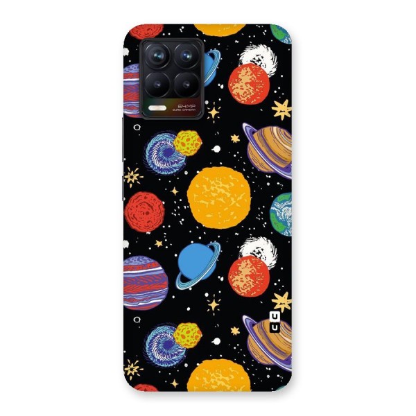 Designer Planets Back Case for Realme 8