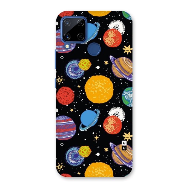 Designer Planets Back Case for Realme C12