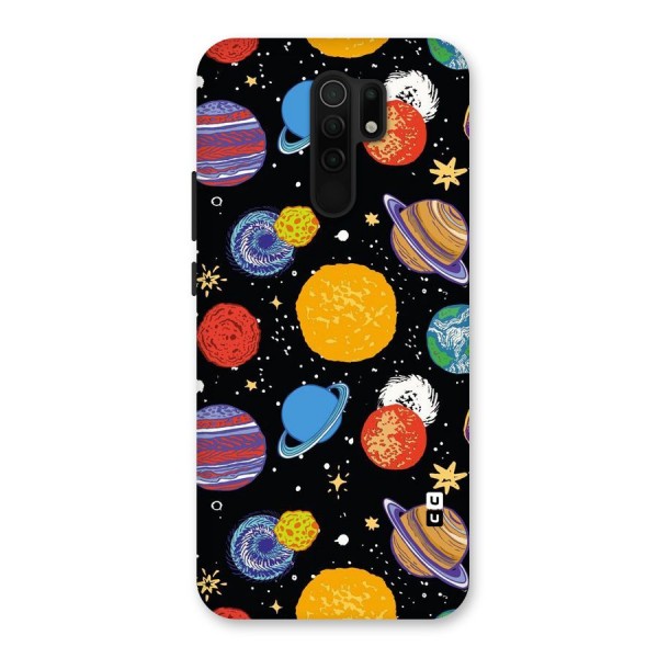 Designer Planets Back Case for Redmi 9 Prime