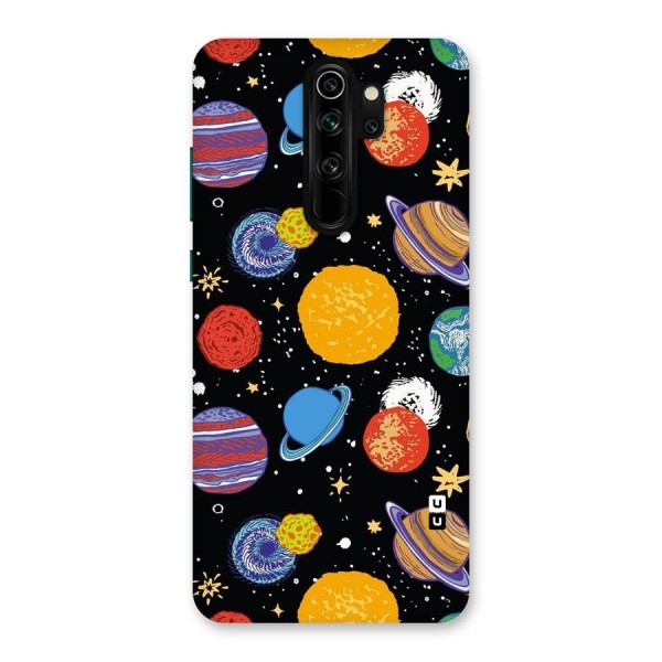 Designer Planets Back Case for Redmi Note 8 Pro