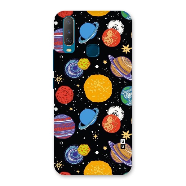 Designer Planets Back Case for Vivo U10