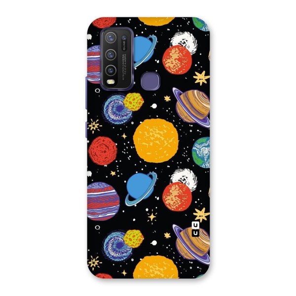 Designer Planets Back Case for Vivo Y30