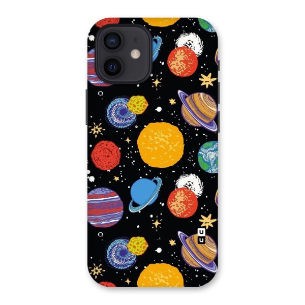 Designer Planets Back Case for iPhone 12