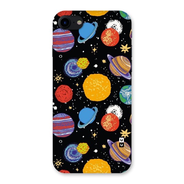 Designer Planets Back Case for iPhone SE 2020