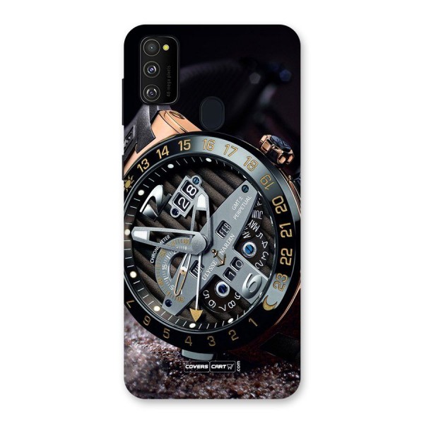 Designer Stylish Watch Back Case for Galaxy M21