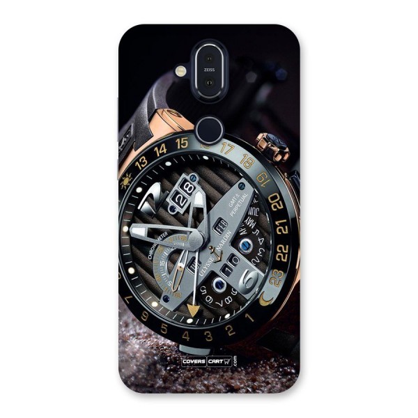 Designer Stylish Watch Back Case for Nokia 8.1