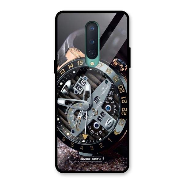 Designer Stylish Watch Glass Back Case for OnePlus 8