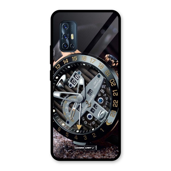 Designer Stylish Watch Glass Back Case for Vivo V17