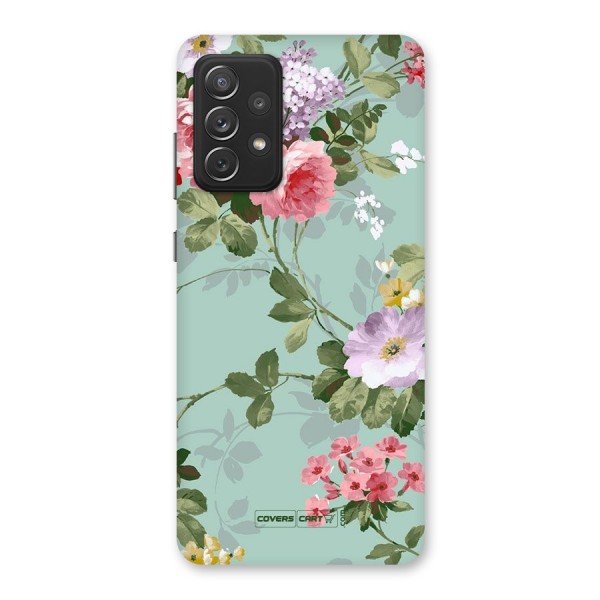 Desinger Floral Back Case for Galaxy A72