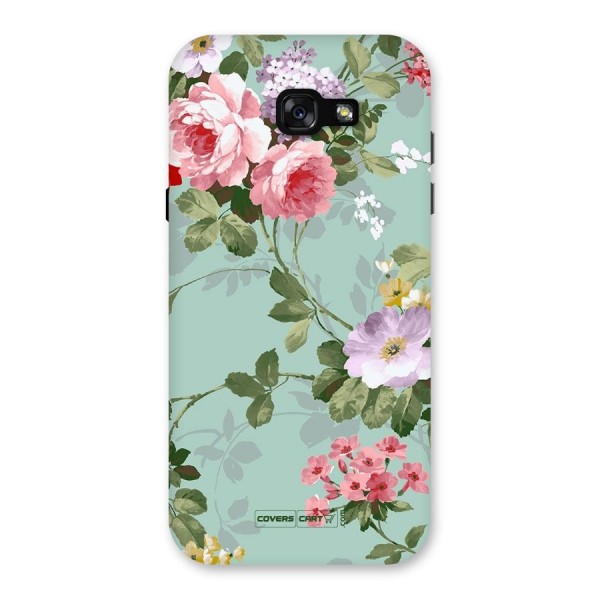 Desinger Floral Back Case for Galaxy A7 (2017)