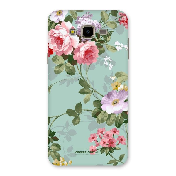 Desinger Floral Back Case for Galaxy J7 Nxt