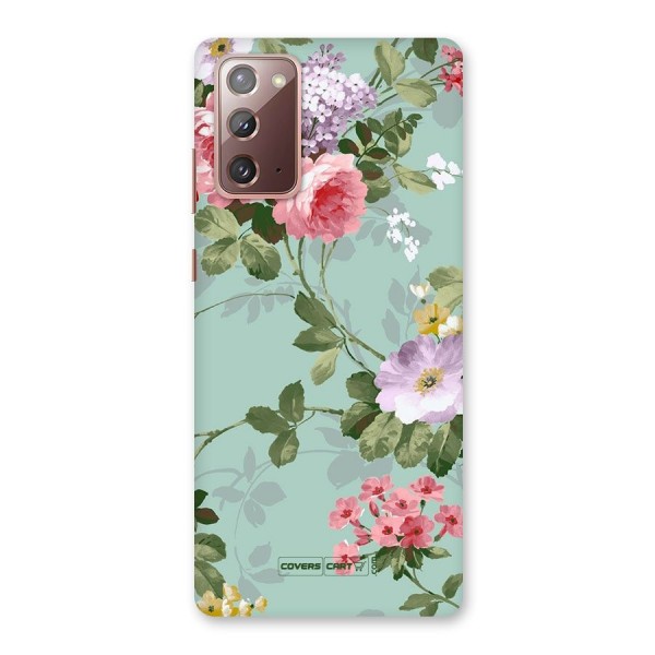 Desinger Floral Back Case for Galaxy Note 20