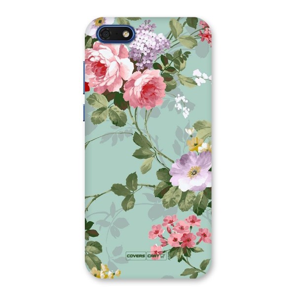 Desinger Floral Back Case for Honor 7s