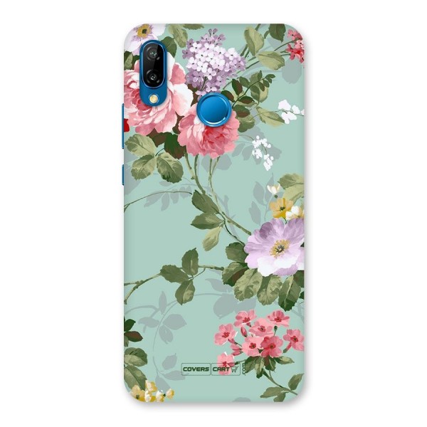 Desinger Floral Back Case for Huawei P20 Lite