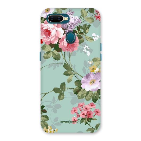 Desinger Floral Back Case for Oppo A12