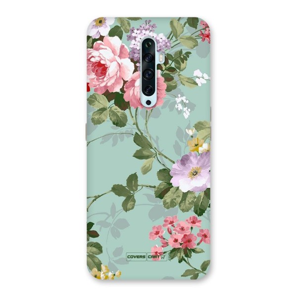 Desinger Floral Back Case for Oppo Reno2 F