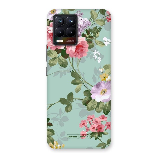 Desinger Floral Back Case for Realme 8