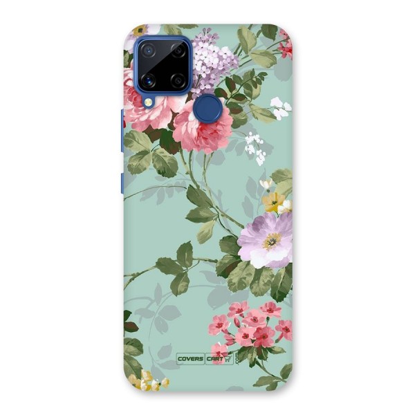 Desinger Floral Back Case for Realme C12