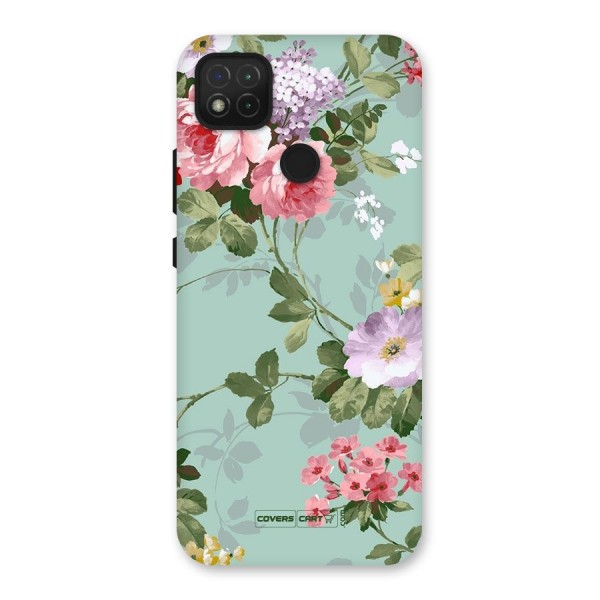 Desinger Floral Back Case for Redmi 9C