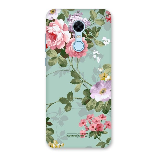 Desinger Floral Back Case for Redmi Note 5