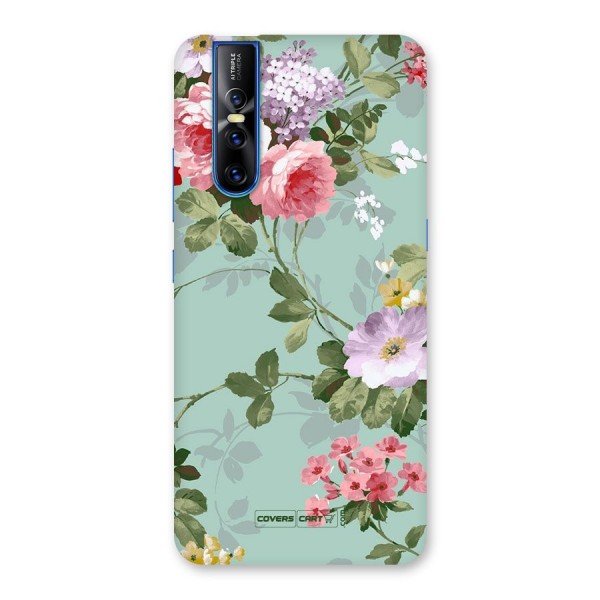 Desinger Floral Back Case for Vivo V15 Pro