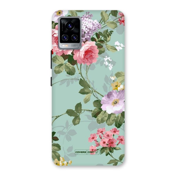 Desinger Floral Back Case for Vivo V20 Pro