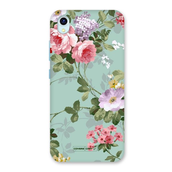 Desinger Floral Back Case for Vivo Y1s