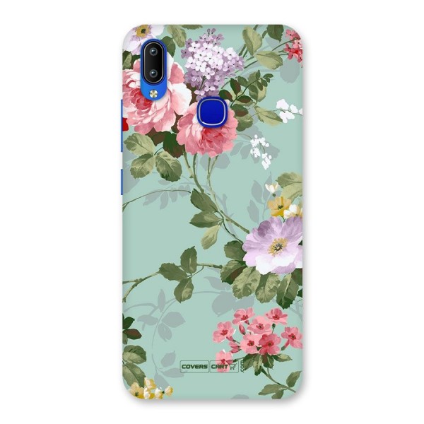 Desinger Floral Back Case for Vivo Y91